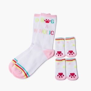 Matching Crew Socks & Dog Socks Set